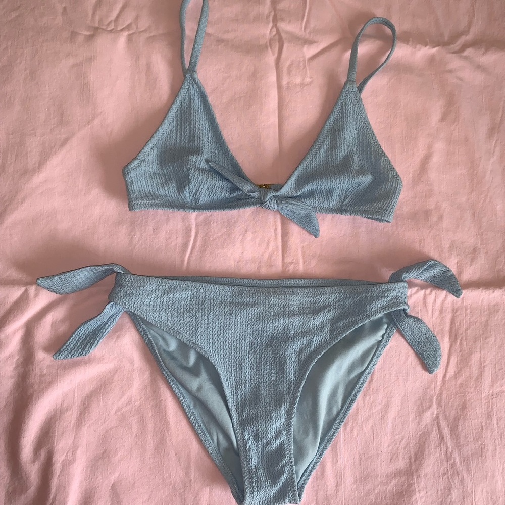 ASOS baby blue bikini